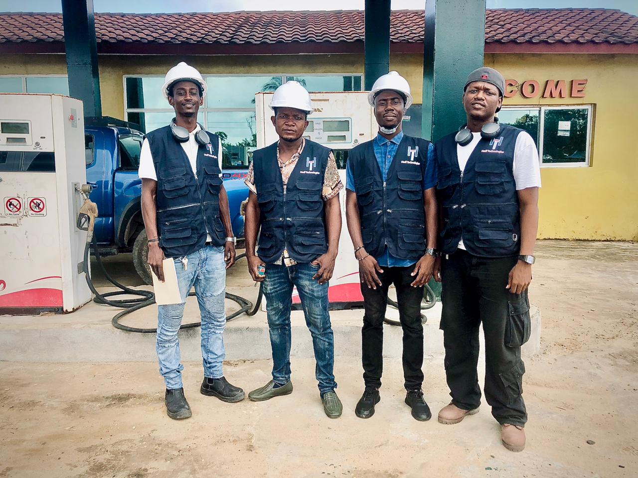 Field team on deployment day